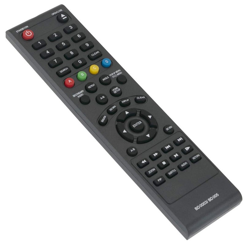 ZdalaMit جديد BD003 BD0003 BD005 مشغل بلو راي بديل عن جهاز التحكم يناسب Insignia NS-WBRDVD2 NS-WBRDVD2-CA NS-WBRDVD NS-BRDVD3 NS-BRDVD3-CA NS-BRDVD4 NS-BRDVD4-CA NS-BDLIVE01 NS-BRDVD2 NS-WBRDVD2 NS-WBRDVD2-CA - Image 3